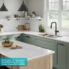 Undermount Stainless Steel 1-Bowl Kitchen Sink With Accessories, 23" Kwu111-23
