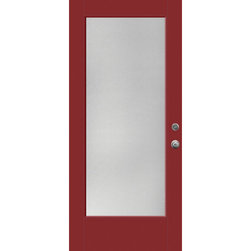 VistaGrande Flush-Glazed Full Lite Exterior Fiberglass Door - Patio Doors