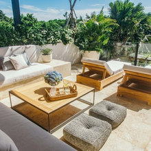 Backyard Remodel - lounge & dining