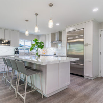 Bright and Sleek Modern Kitchen