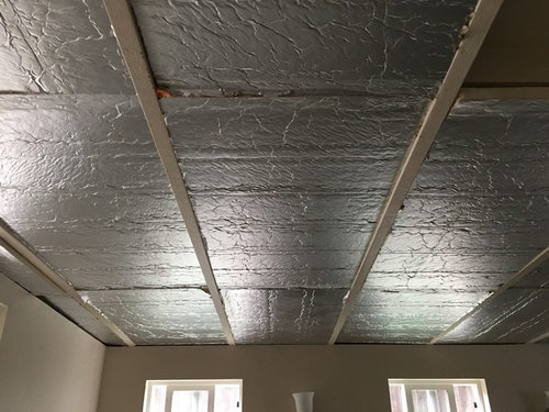 Condensation In Unvented Flat Roof Rigid Foam Board Installed - Can You Cover Ceiling Lights With Insulation Board