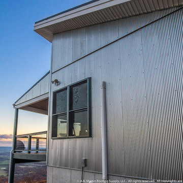 Mountain Top Cabin with Metal Roof