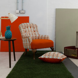 Clueit Webb Interiors - Bespoke Mzuri fabric client commission - Furniture