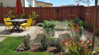 Spanish courtyard and kitchen garden