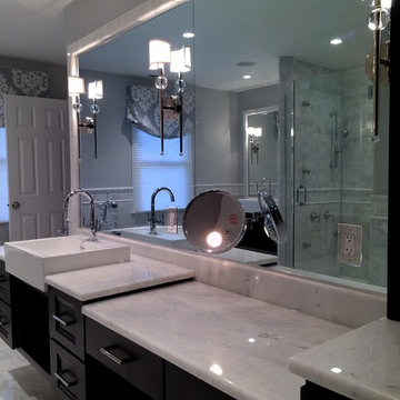 Ebony and Carrera Bath