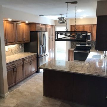 Kitchen Reface with New Quartz Countertops