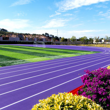 JRACE School athletic jogging track