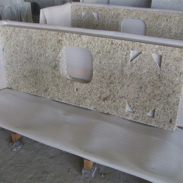 Newstar supply Giallo Ornamental granite countertop China factory Chinese Ready