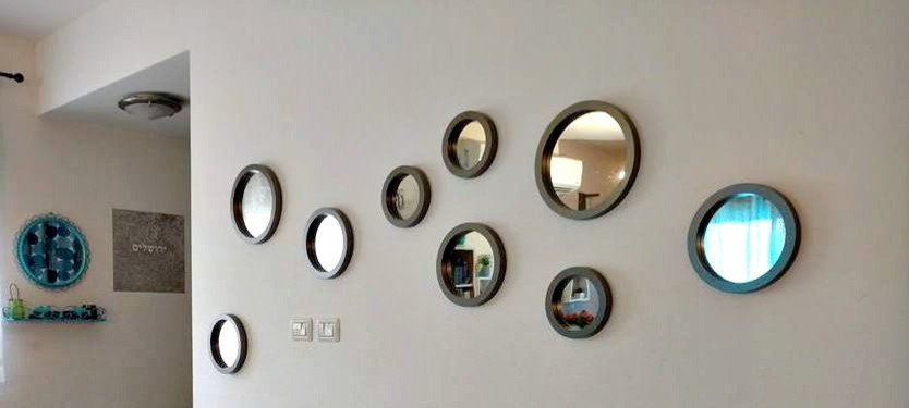 to reflect the light and fill in the wall