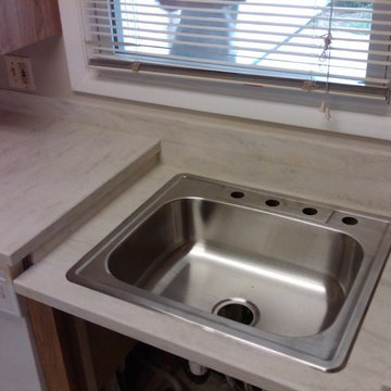 Countertops, Back-splash, Sink, Barthroom.
