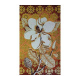 Mosaic Designs, White In Class, 56"x92"