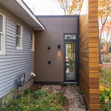 Modern Ranch Update and Mudroom