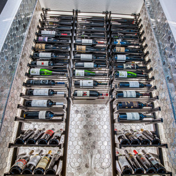 Elegant Wine Cellar and Wine Wall Niche