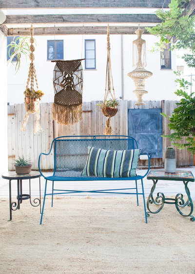 Eclectic Patio by Taylor + Taylor