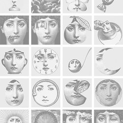 Керамическая плитка Bardelli Ceramica | Коллекция Piero Fornasetti - Wall And Floor Tile