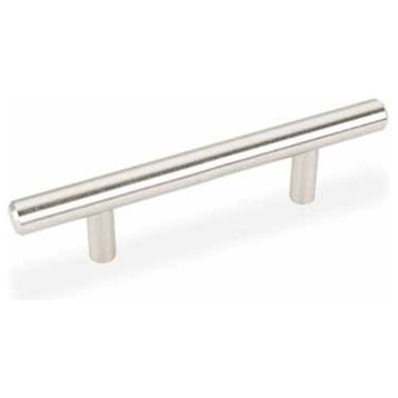 3 inches C-C Cabinet Pull, Drawer Handle Beveled Ends, HR136SN