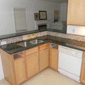 Before and After Countertop Examples verde jade 1 22 14