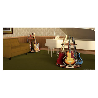 The Carousel™ Deluxe Rotating Multi Guitar Stand - Philadelphia - by Guitar  Storage