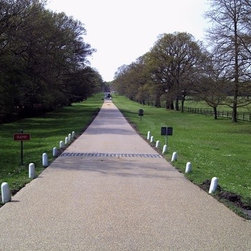 Resin Bound surfacing Driveways, Amphill, police training centre - Landscaping Stones And Pavers