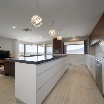 Modern Minimalist Kitchen/Dining/Outdoor