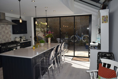 This is an example of a victorian kitchen in London.