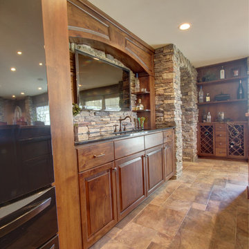 Basement Remodel- Home Theater & Bar