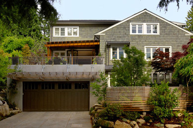 Traditional exterior home idea in Seattle