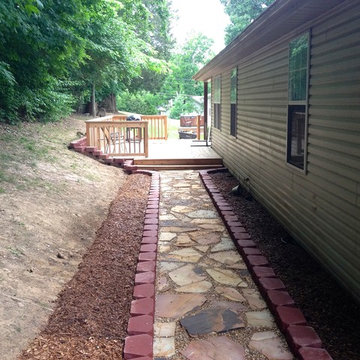 Deck/French Drain