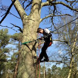 Installing a Zip Line wire - Garden Playhouses