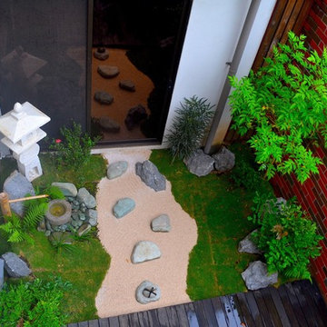 jardín estilo Tsuboniwa_Condominio Atocha