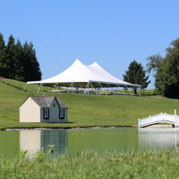 40' Wide Pole Tents