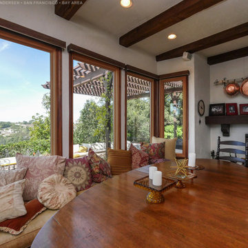 New Wood Windows in Cozy Dining Room - Renewal by Andersen San Francisco Bay Are