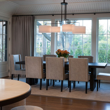 dining Transitional Custom Built Home By Dave Knecht