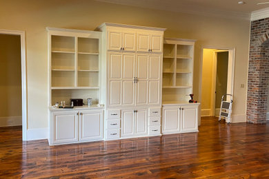 Family room - country family room idea in New Orleans