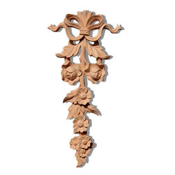 Inviting Home Inc. - Richland Wood Carving, White Hardwood/Bass - Onlays And Appliques