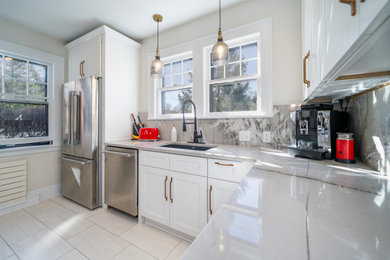 Example of a kitchen design in Other