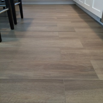 Heated Ceramic Tile Floor