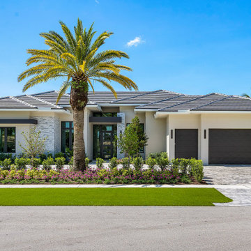 Luxury Custom One-Story Home in Delaire Country Club