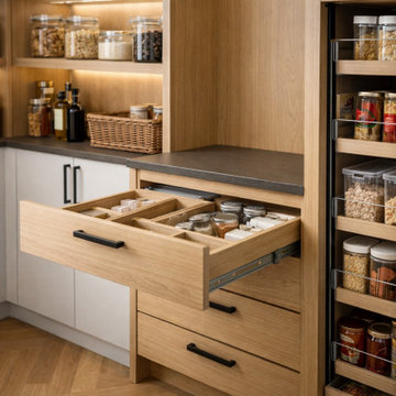 Custom Pantry Drawer Storage & Kitchen Organization – Dallas Texas
