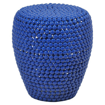 Moe's Home Collection Jazz Side Table in Blue