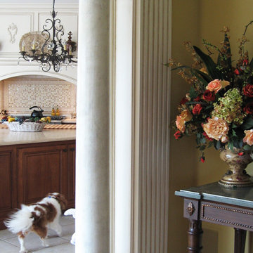 Venetian Plaster Column in Colts Neck NJ