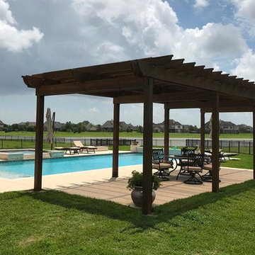 League City, TX, Shade Pergola