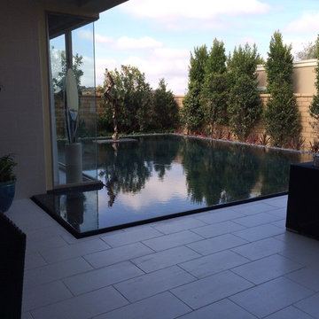 Custom Toll Brother Model Home Pools