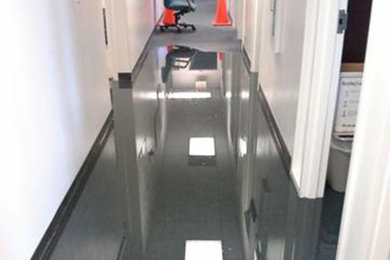 Commercial 20,000 square foot flood damage.