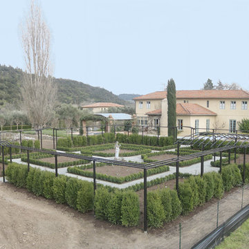 Exterior Rose Garden Trellis