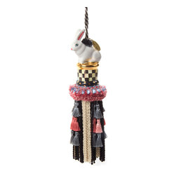 Rabbit Tassel - Courtly Check | MacKenzie-Childs - Home Decor