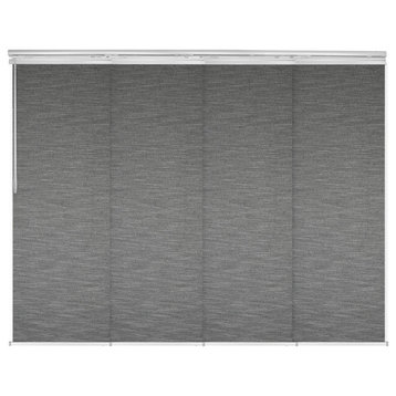 Talha 4-Panel Track Extendable Vertical Blinds 48-88"W