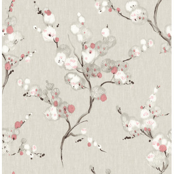 Bliss Coral Blossom Wallpaper Bolt