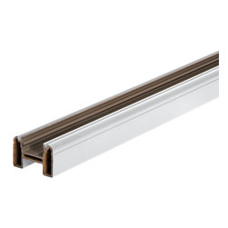 Universal Top & Bottom Rail in Classic White - Outdoor Products