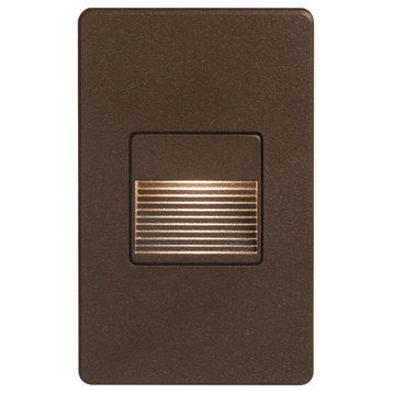 Bronze Rectangle In/Outdoor 3W Led Wall